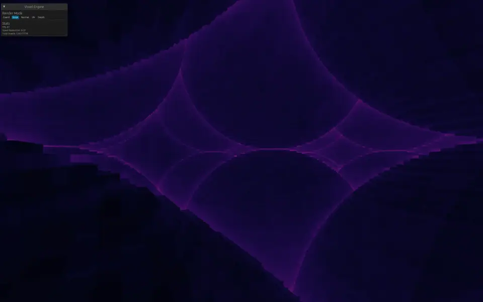 Voxel Ray Traversal Research, capture 9