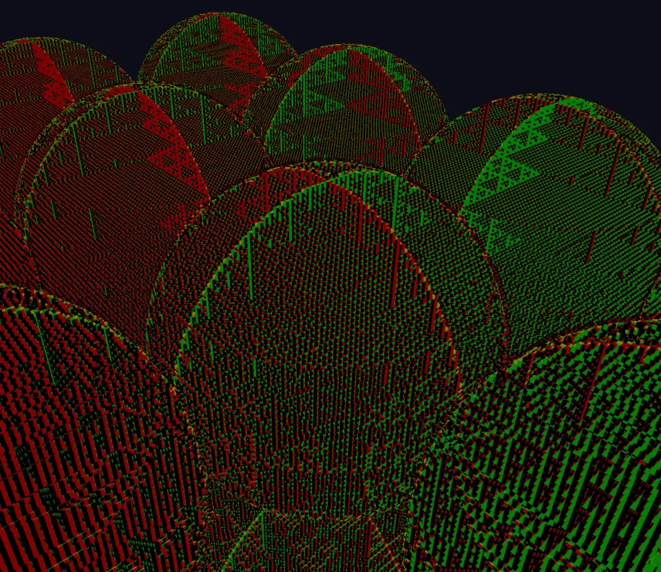 Voxel Ray Traversal Research, capture 12