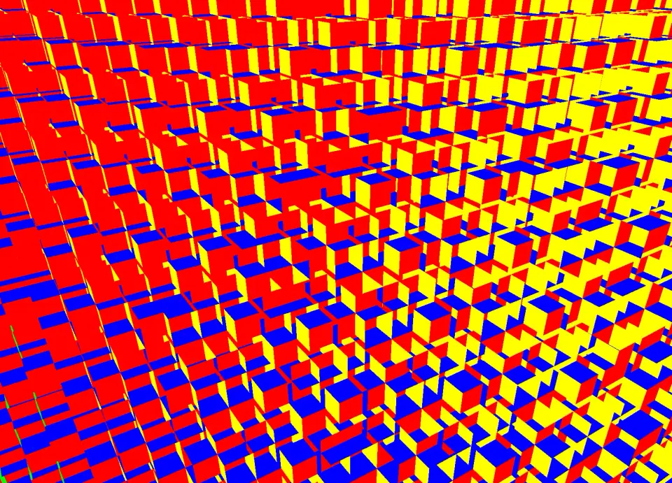 Voxel Ray Traversal Research, capture 16